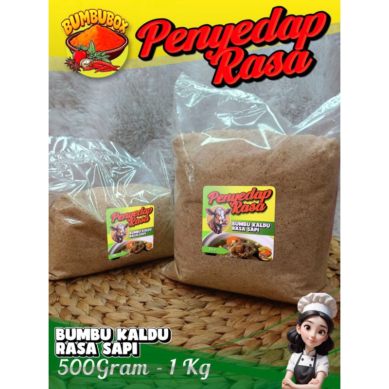 

⭐Bumbubox⭐Penyedap Rasa Kaldu Sapi 500gr 1000gr