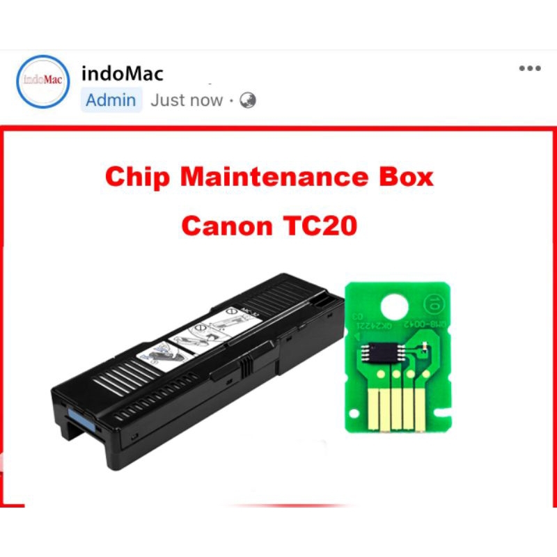 Chip Maintenance tank Canon TC20 MC-32 TC20M