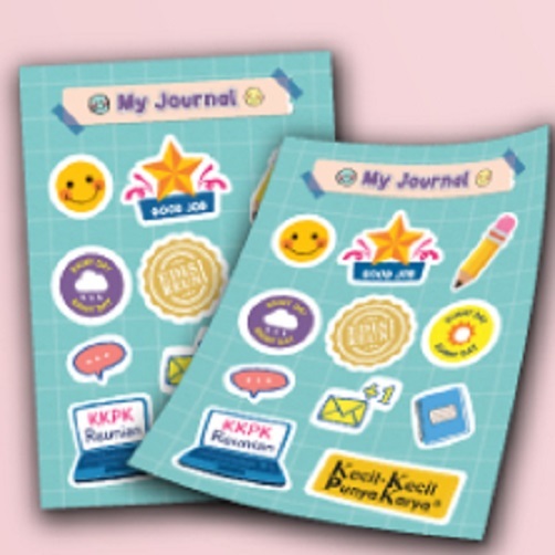 

[Pastel Books-DAR] (TIDAK DIJUAL) STIKER SET - PROMO KKPK
