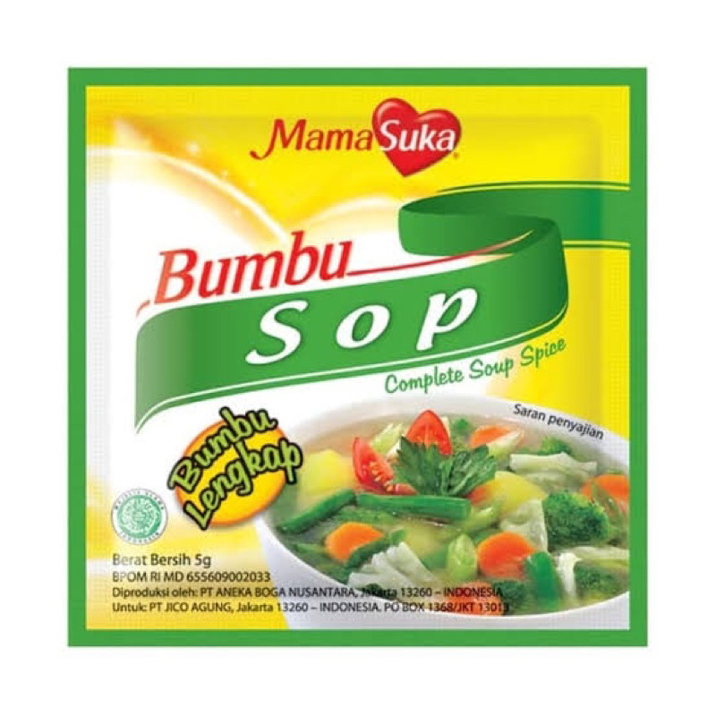 

MamaSuka Bumbu Sop [1rtg/12pcs/kaldu]
