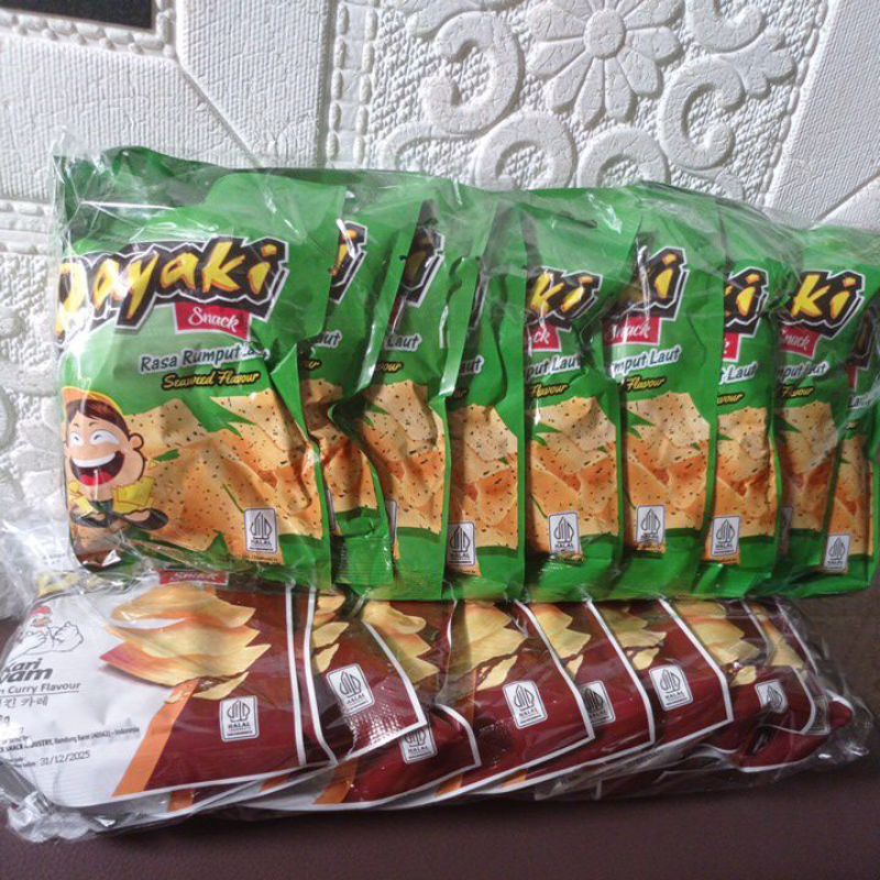 

Dayaki snack varian rasa isi 10 bungkus