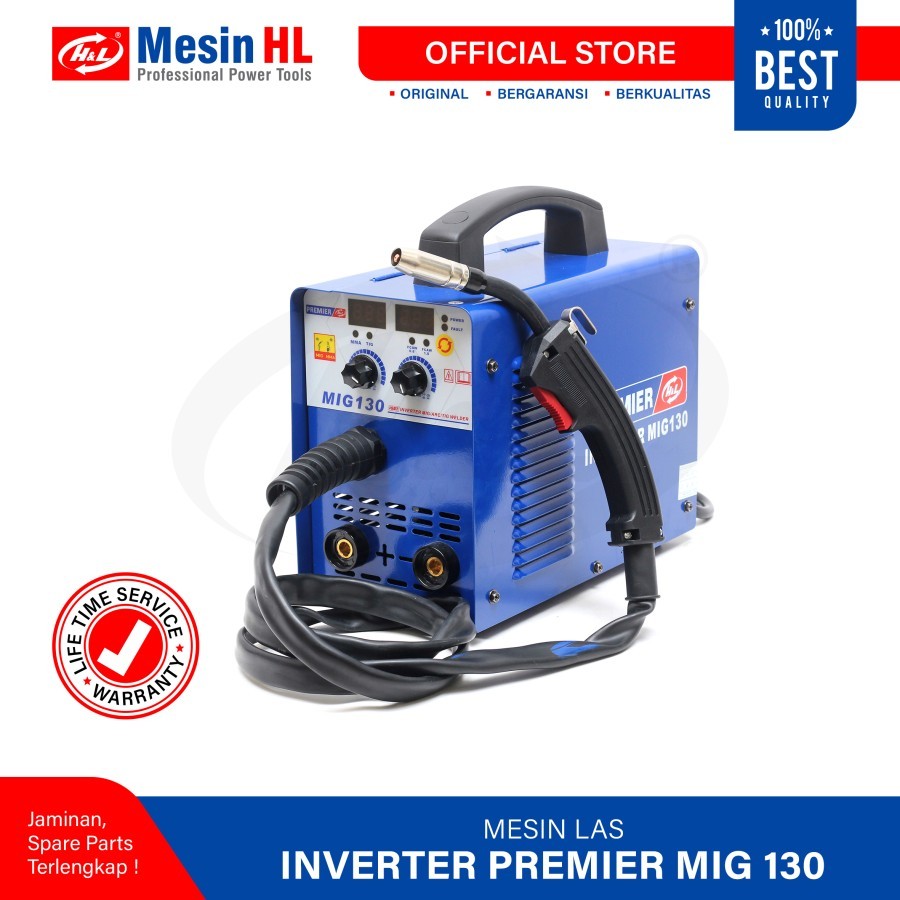Promo Hl Mesin Las / Travo Las Inverter Mig 130 / Las Mig130 H&L Premier