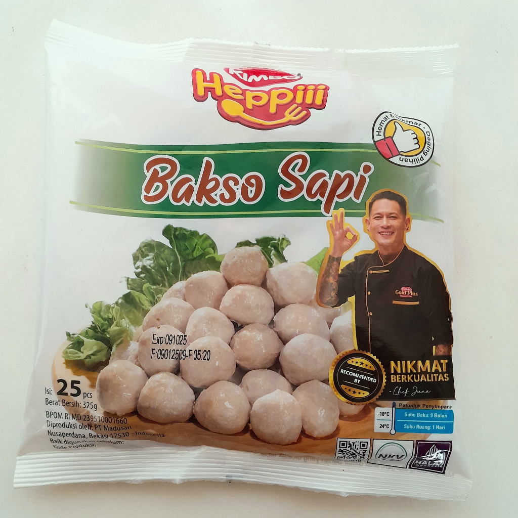 

KIMBO heppi bakso sapi 25s 325gr