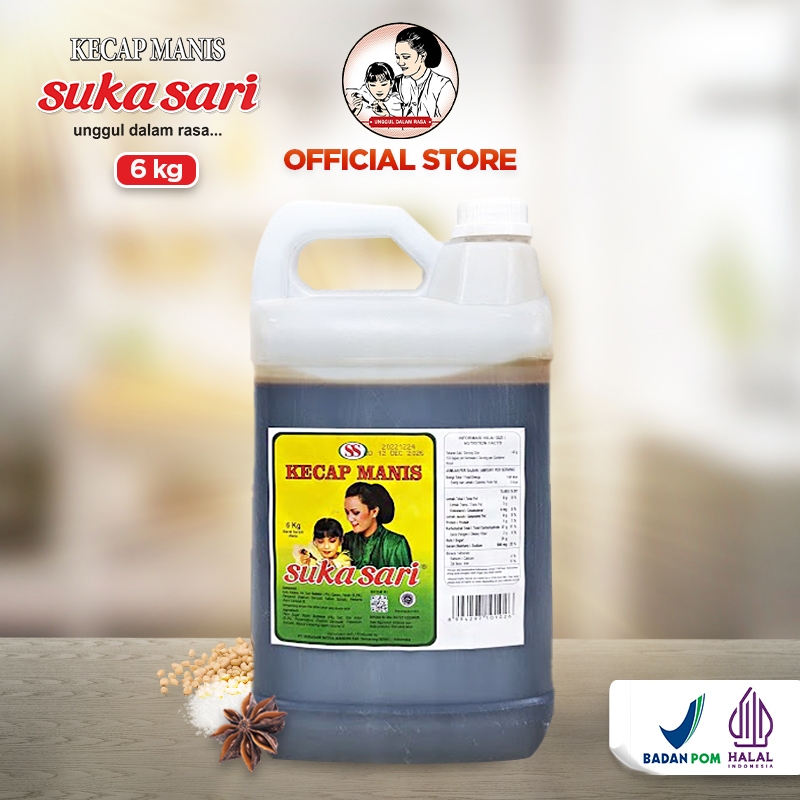 

Sukasari Kecap Manis Jerigen 6 Kg