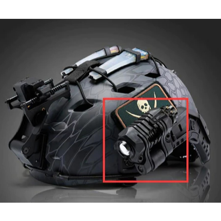 Mounting Senter Helm Tactical / Holster Senter Helm Besar