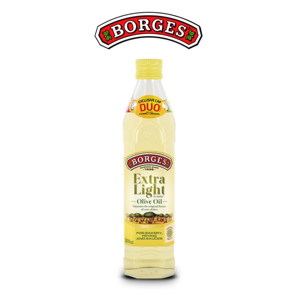 

Borges Extra Light Olive Oil 500ml MINYAK ZAITUN 500 ML