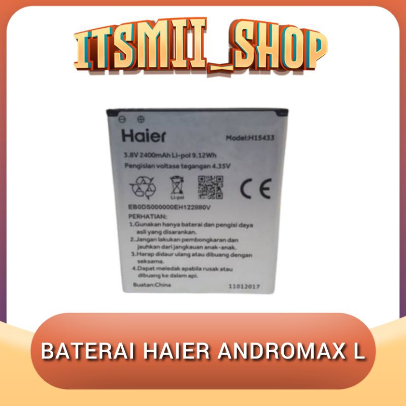 Batre Baterai Battery Haier Andromax L B26D2H H15433