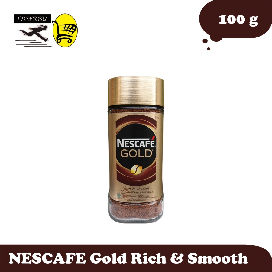 

NESCAFE GOLD Rich & Smooth - Arabica and Robusta Blend 100g
