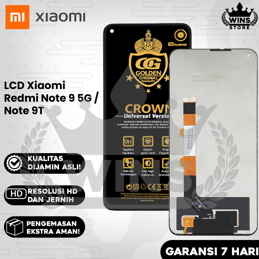 LCD REDMI NOTE 9T / NOTE 9 5G / XIAOMI REDMI NOTE 9T / XIAOMI REDMI NOTE 9 5G FULLSET COMPLETE