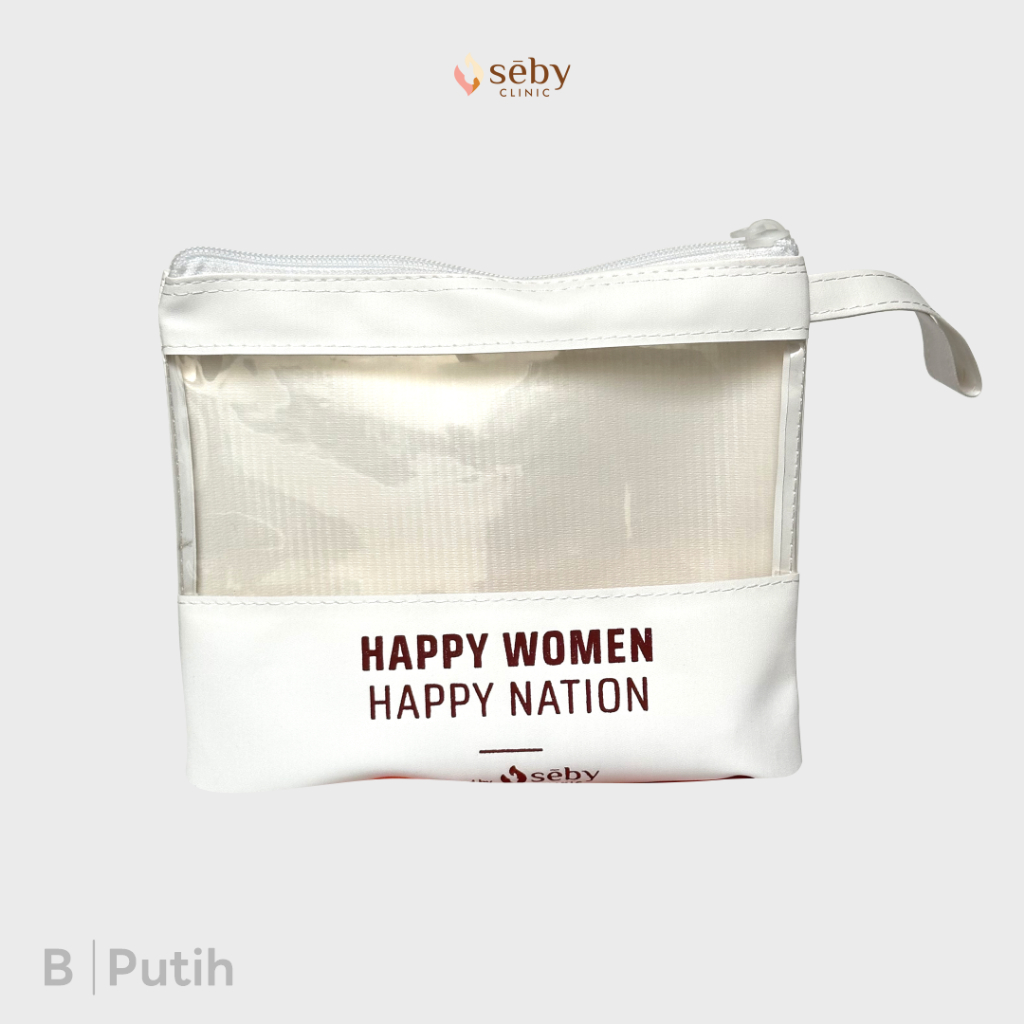 SEBY CLINIC - POUCH (B) PUTIH