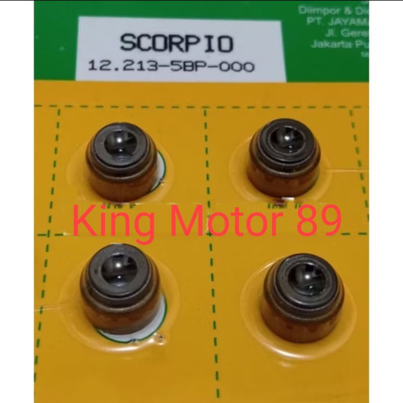 Seal sil klep Yamaha Scorpio Scorpio z original npp