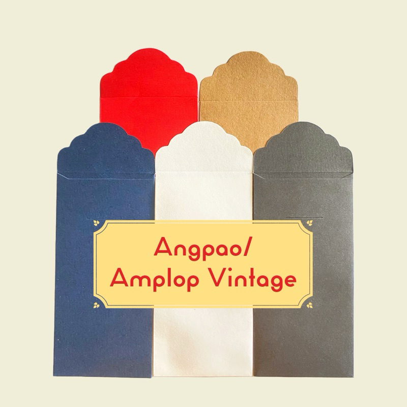 

Angpao/ Amplop Vintage Kertas