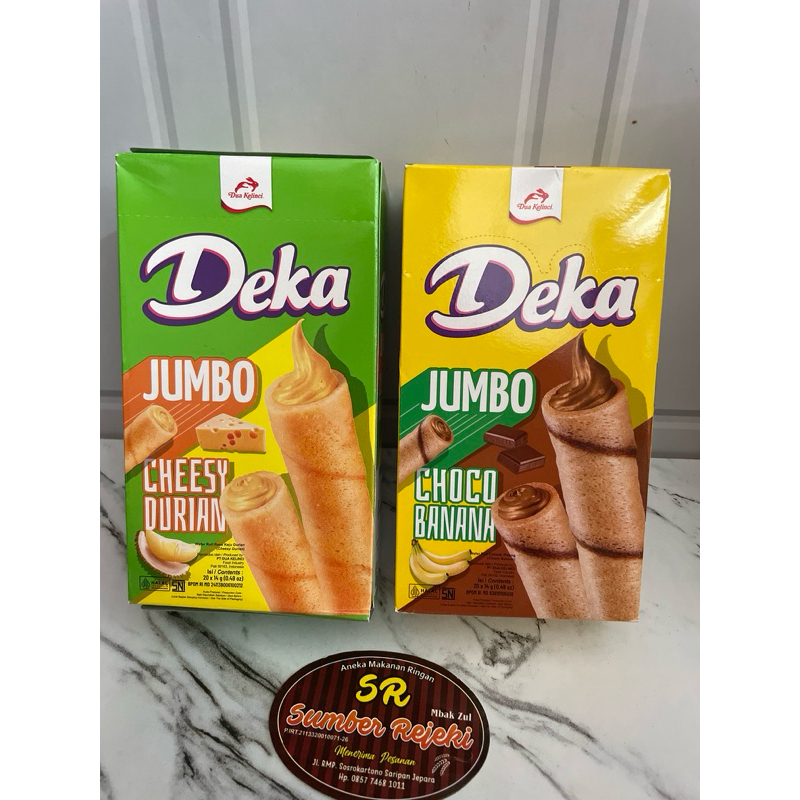 

DEKA JUMBO WAFER ROLLS ISI 20pcs