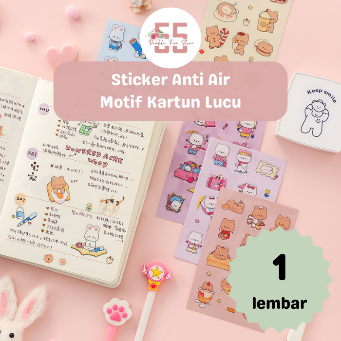 

Sticker Aesthetic Sticker PET lucu Sticker Aesthetic Dekorasi Jurnal