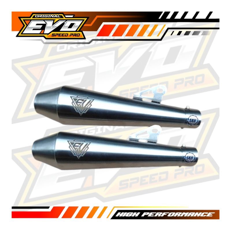 Hot Deals Knalpot Byson Japstyle Bobber Custom Byson Vixion Fullsystem