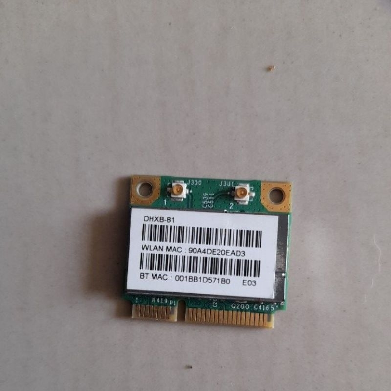Wifi Card bawaan Netbook samsung NC108
