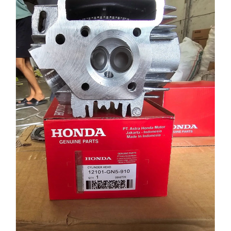 BLOK HEAD CYLINDER HEAD KOMPLIT ASTREA GRAND PRIMA SUPRA X SUPRA LAMA KODE-GN5