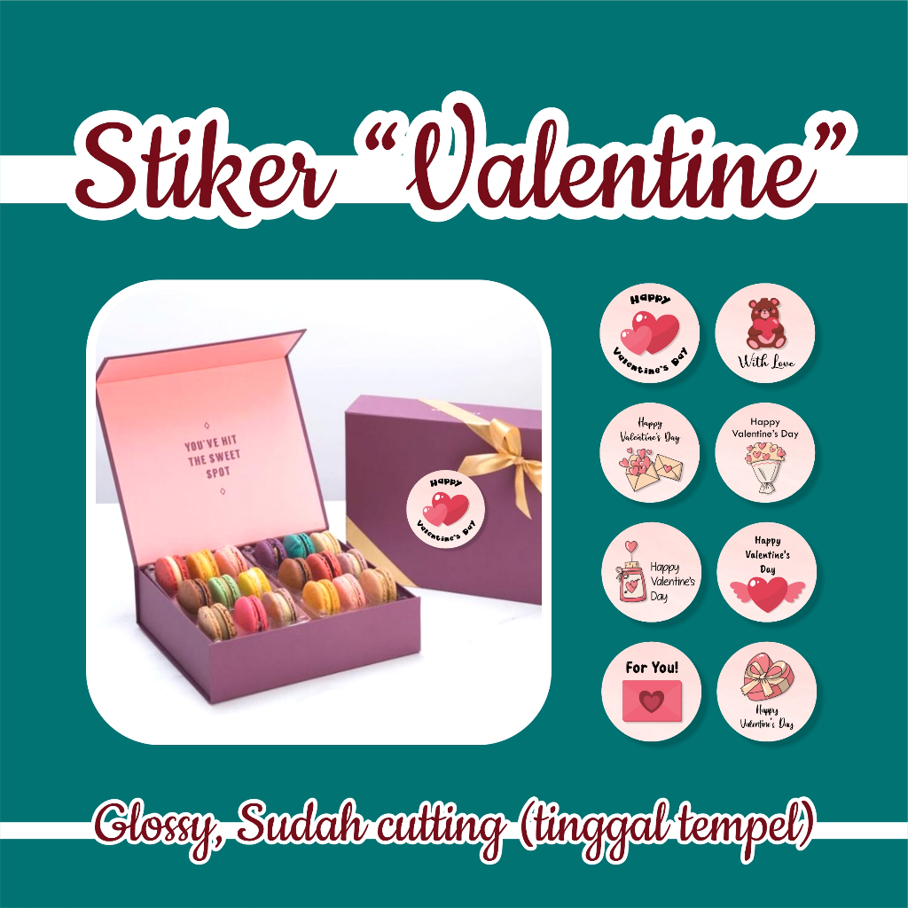 

Stiker Valentine Ekspresi Cinta Kasih Aneka Desain