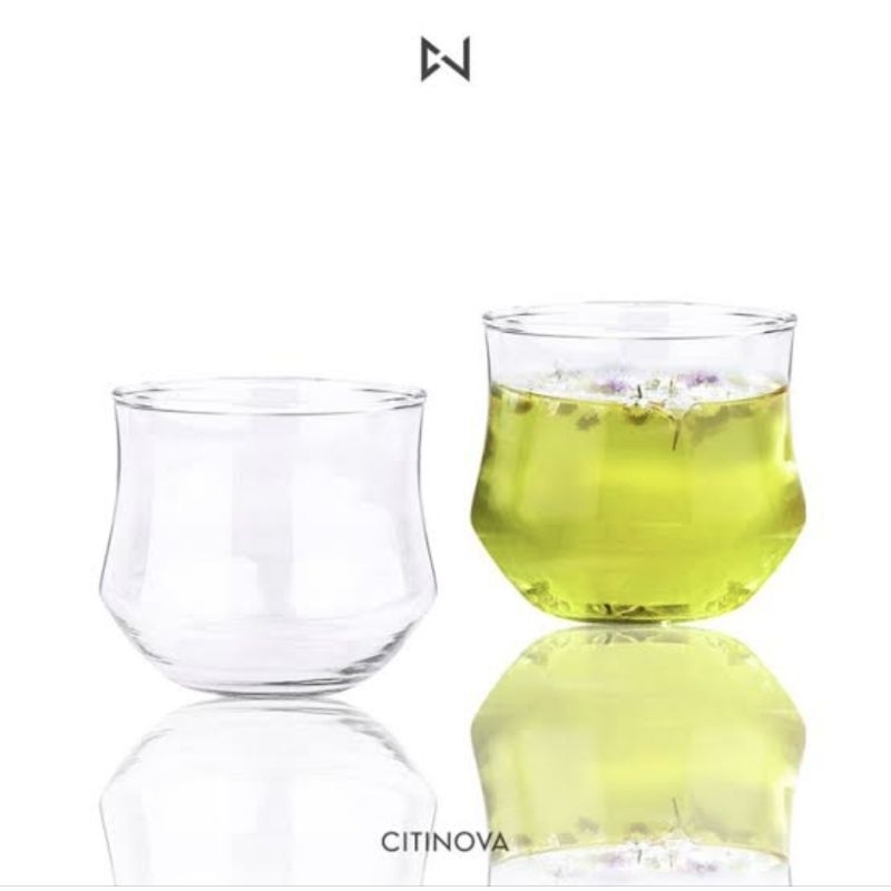 GELAS CITINOVA ELIF GELAS KACA 1 DUS ISI 6PC KADO MURAH SOUVENIR