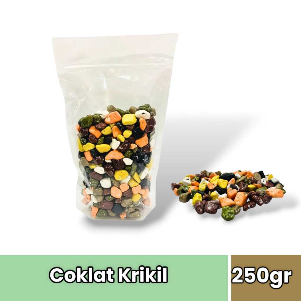 

Coklat turkey /Coklat Batu krikil Ukuran 250-500gr