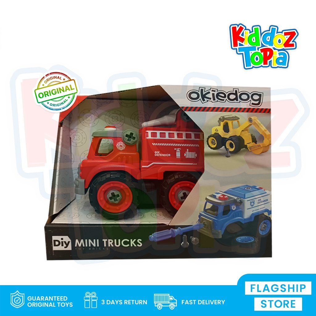 Okiedog MINI DIY - FIRE FIGHTER CJ1614177