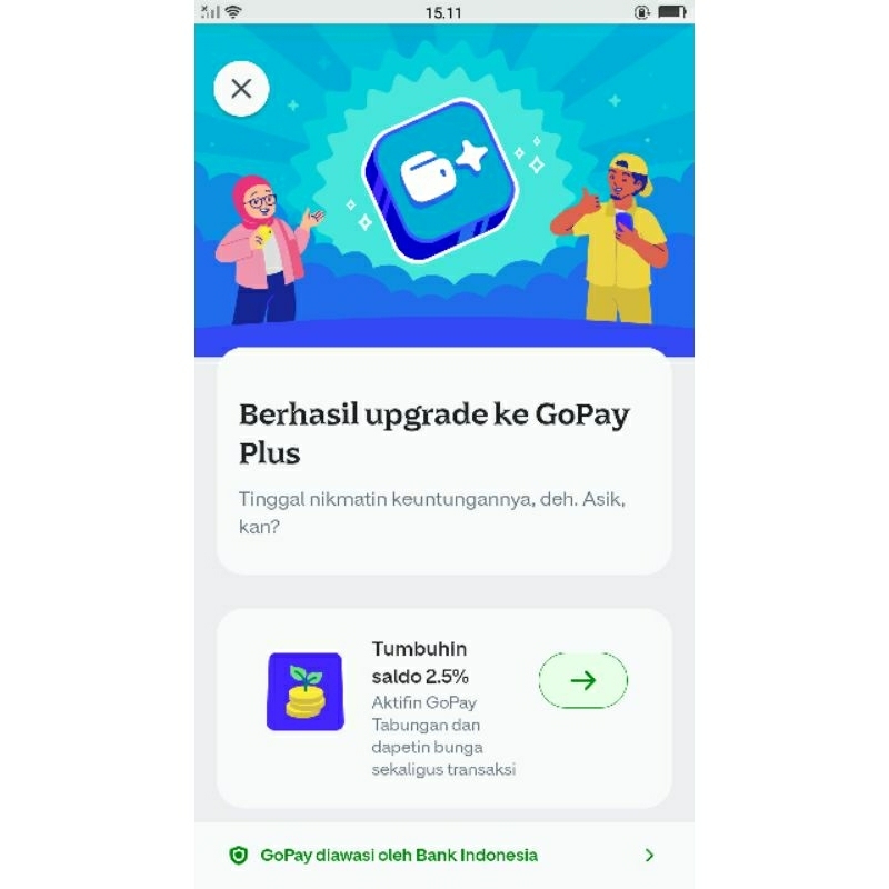 gopay plus siap pakai
