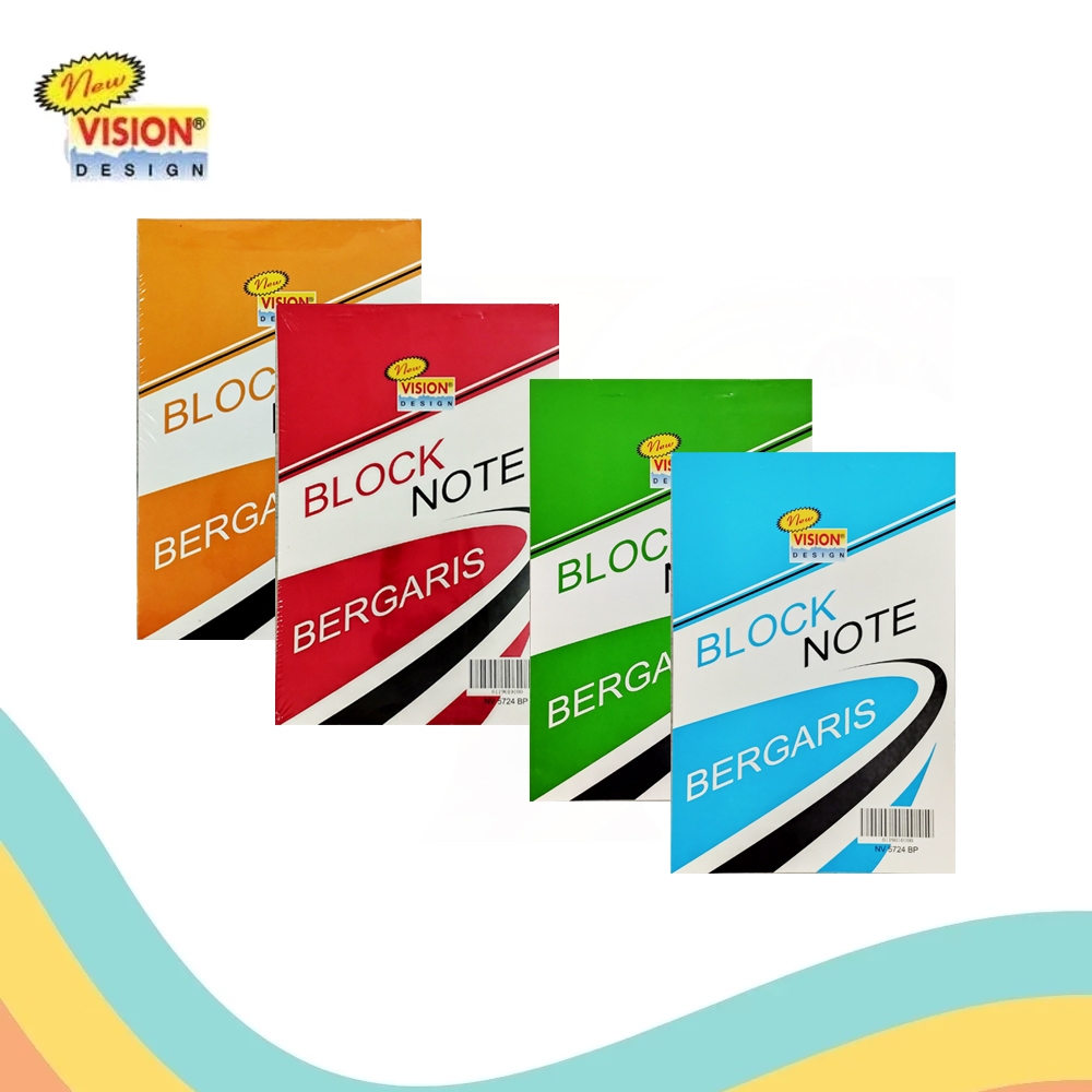 

BLOCKNOTE BESAR GARIS VISION (1 PCS)