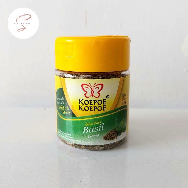 

Koepoe Koepoe Basil Leaves 13gr