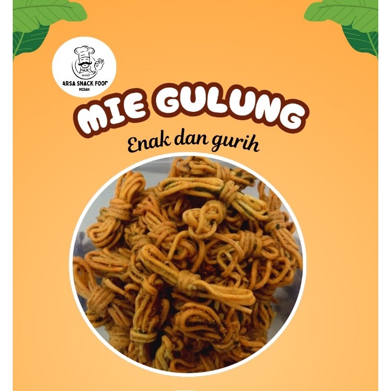 

200 GRAM MIE GULUNG CETAR KRISPY
