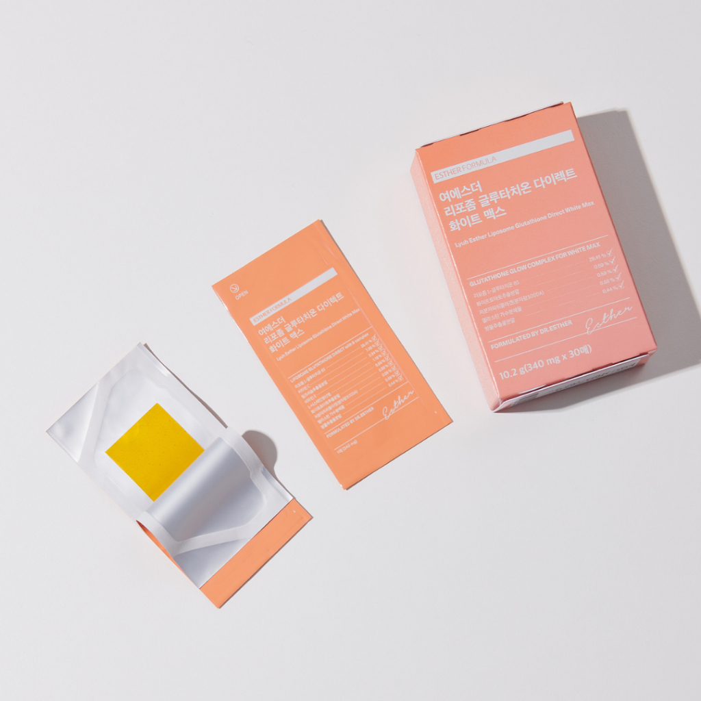 DR ESTHER FORMULA Liposome Glutathione Direct White Max (320mg*30pcs)