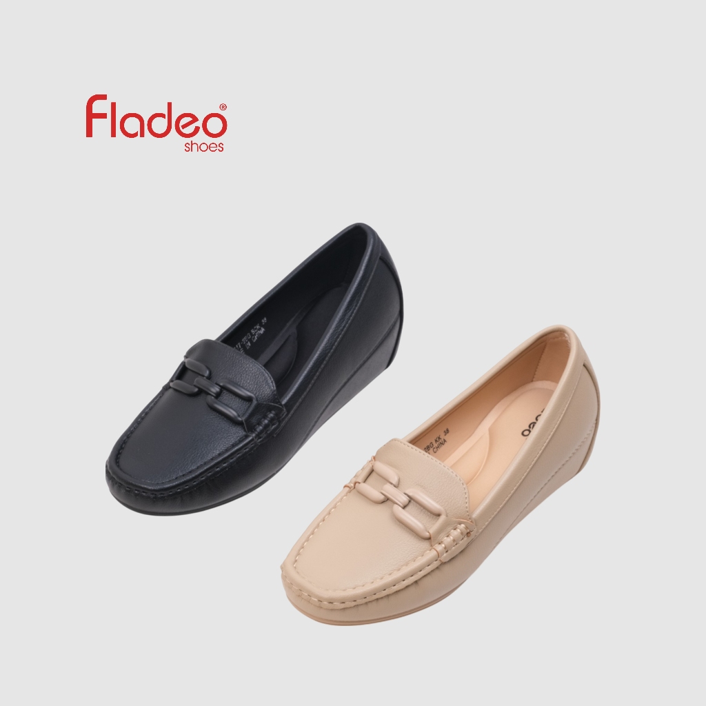 Fladeo A25/LSM317-2BG/Sepatu Moccasin Slip On Wanita [ Moccasin Shoes ]