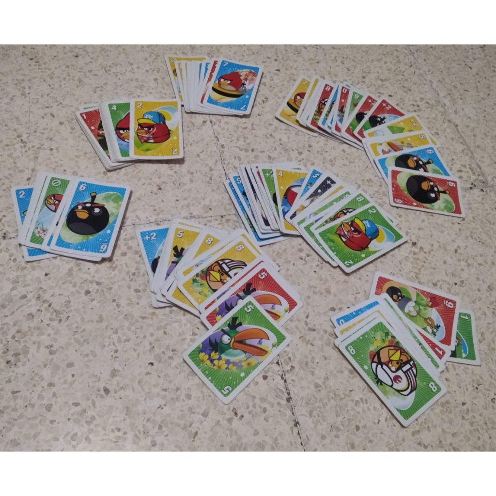 kartu (card toy) UNO "ANGRY BIRDS"