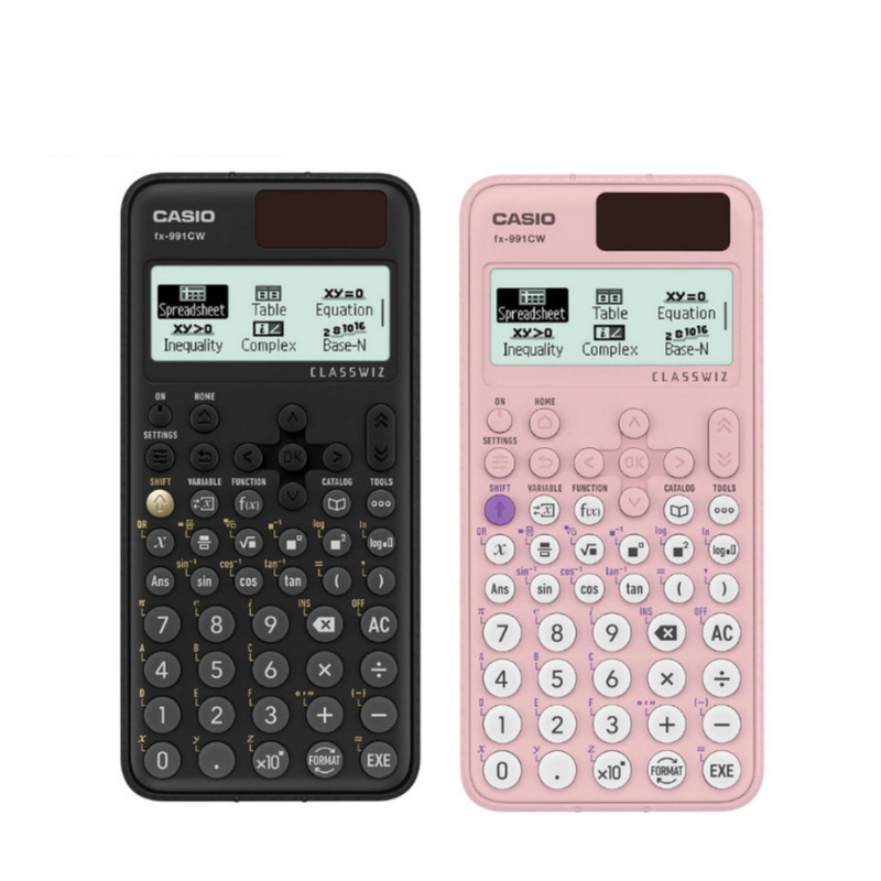 

STATIONERY HAUL- Kalkulator Sekolah/Kampus Casio Scientifix FX-991 CW Hitam