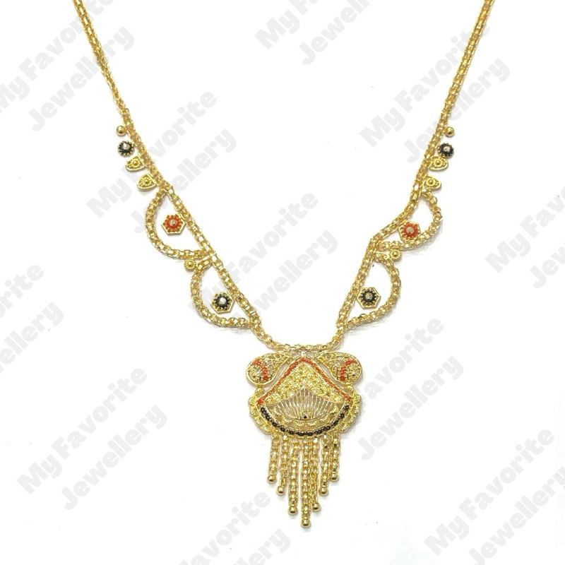 Kalung India Model Baru EMAS ASLI Kadar 700 16K