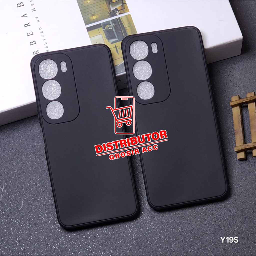 VIVO Y19S  VIVO Y19S PRO CASE MACARON BLACK PREMIUN CASE VIVO Y19S VIVO Y19S PRO MSB