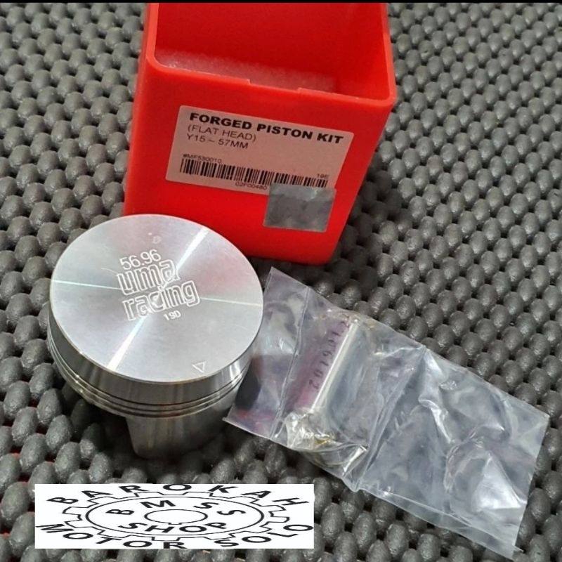 Piston Uma Racing 57 Mm Pen 14 Forged Flat Head Yamaha Jupiter Mx Mx King Vixion