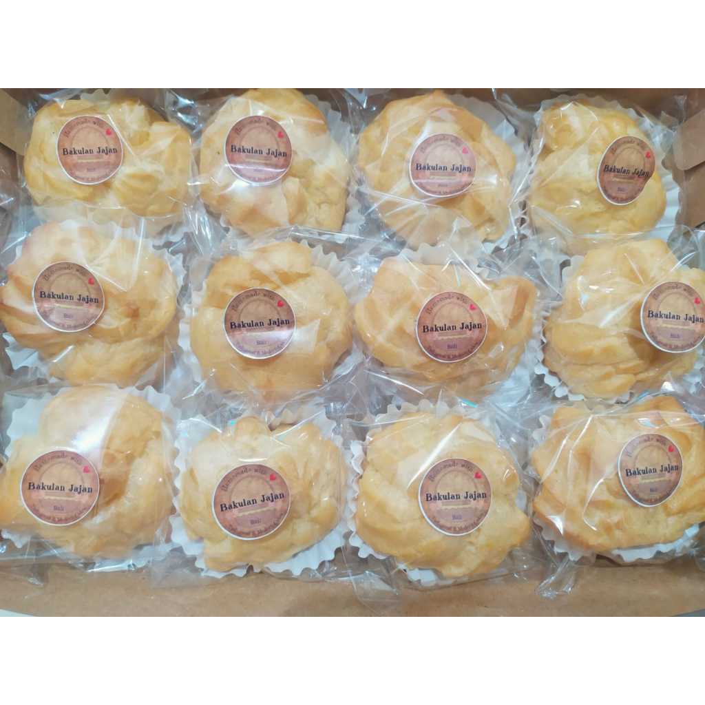 

Soes Vla Vanilla Butter Lembut