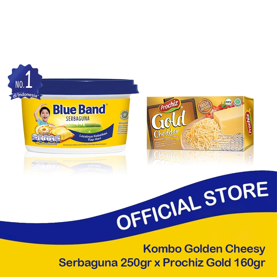 

Kombo Golden Cheesy Serbaguna 250gr x Prochiz Gold 160gr