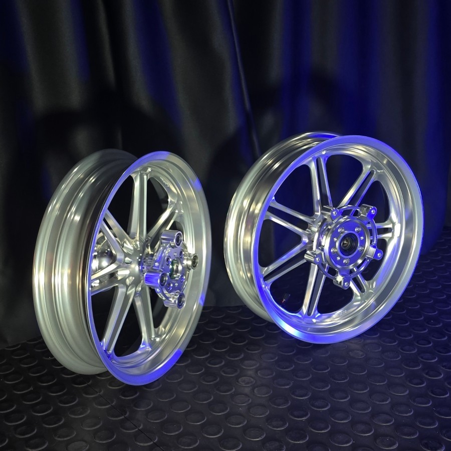 MITOMO velg Honda Dax/monkey ( silver )