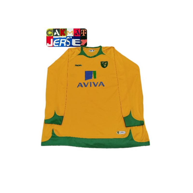 Jersey Norwich City 08/10 Original LS Longsleeve Bigsize