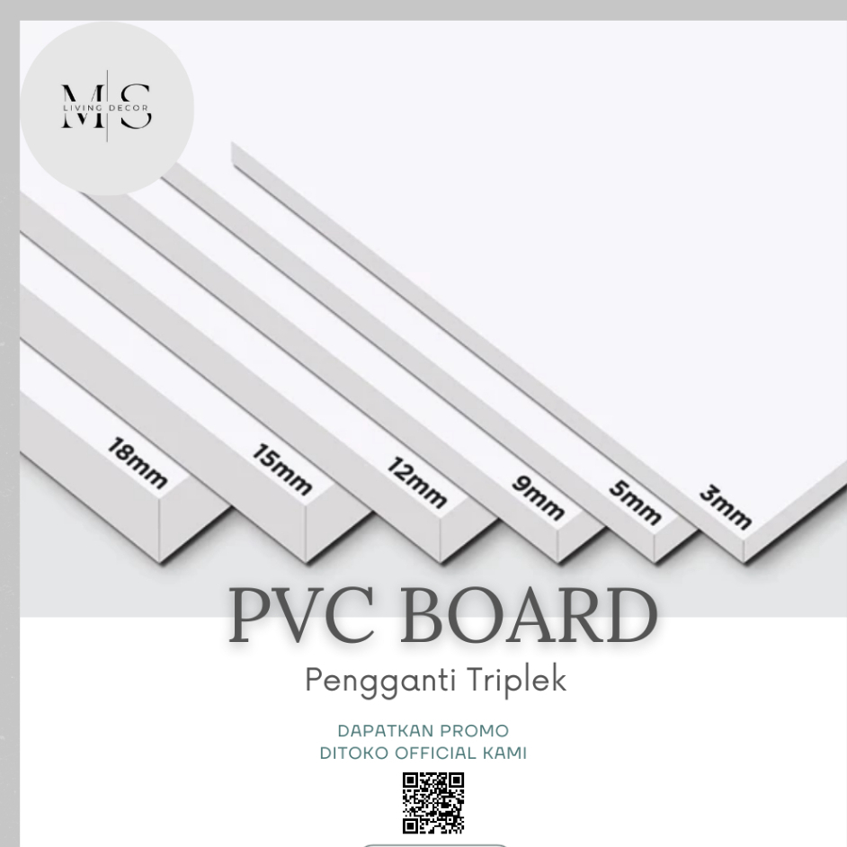 PVC BOARD / PVC FOAM BOARD / PENGGANTI TRIPLEK MURAH BERKUALITAS