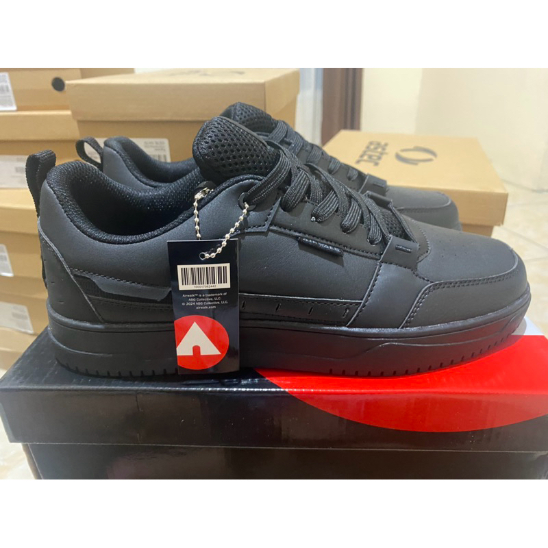 Sepatu Casual Airwalk Pria Brisk Mono Black Men's Shoes Original