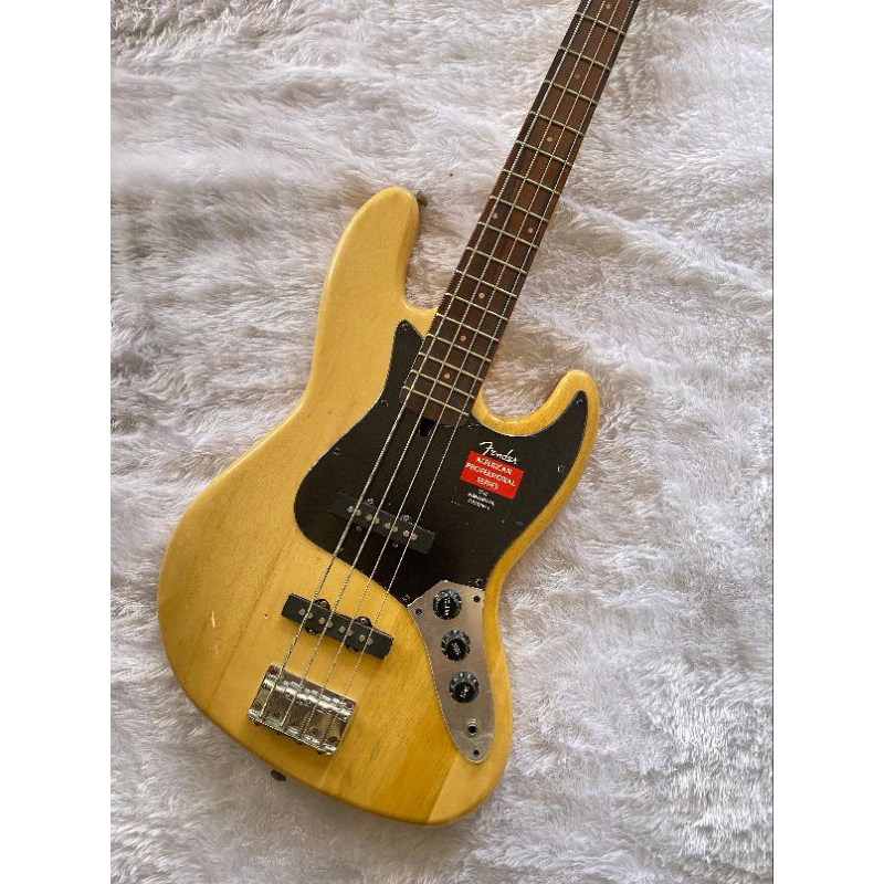 Bass Fender Jazz natural custom