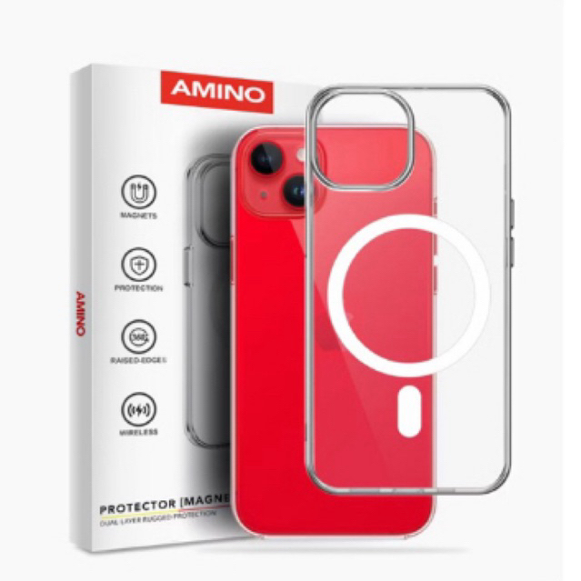 amino case iphone 13 magnetic safe