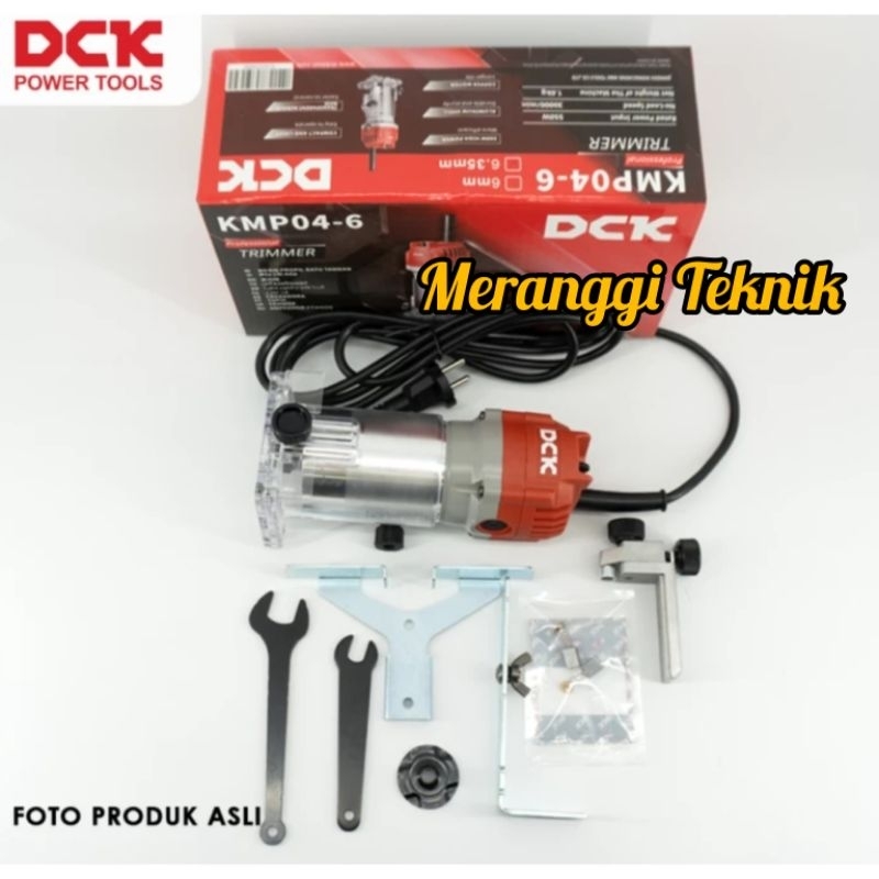 id3809 Mesin profil kayu trimmer 6 mm DCK KMP04-6