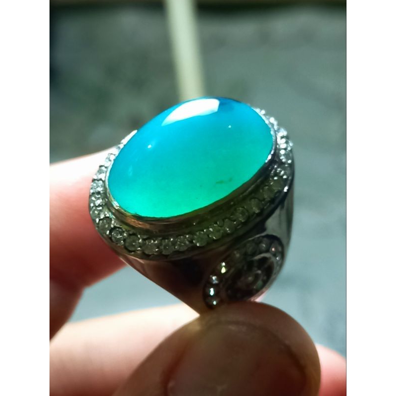 Bacan Doko Kristal Ring Perak Harga Nett