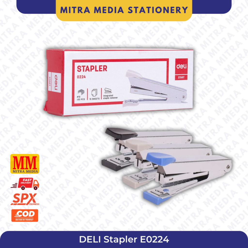 

STAPLER STAPLES DELI NO.10 E-0224 | STAPLES KECIL MINI BESI