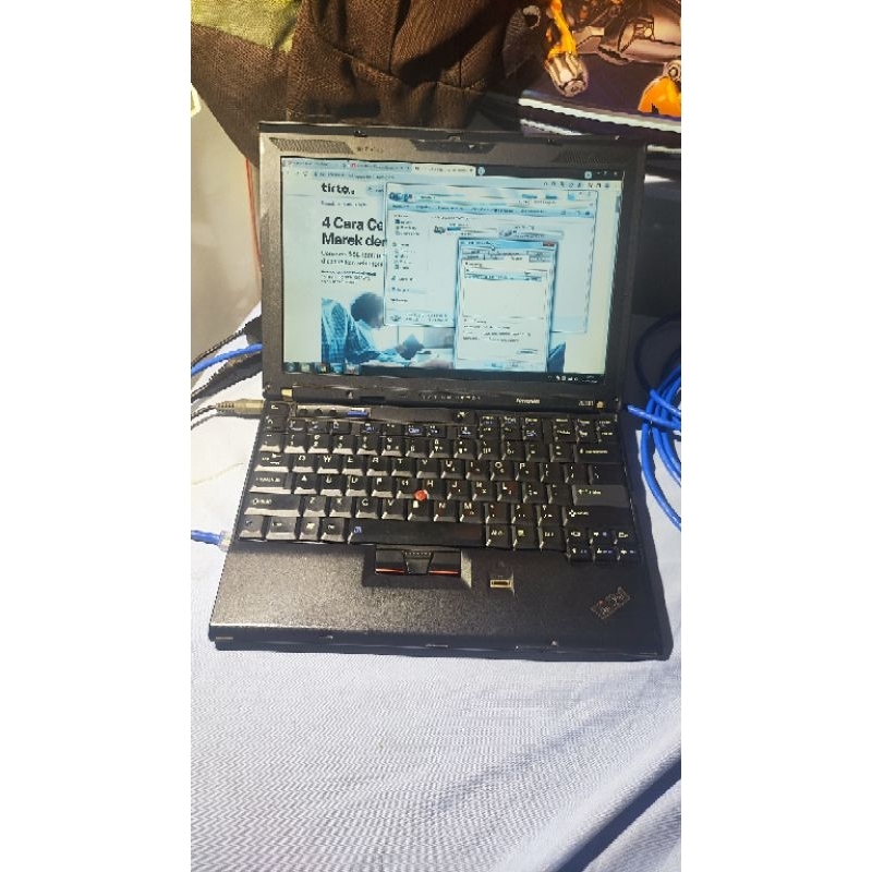 Laptop lenovo Thinkpad X200 SSD 128GB