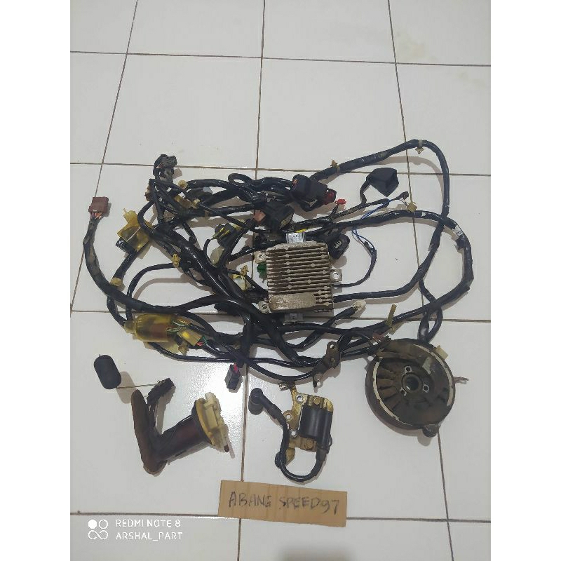 ACG stater honda vario 125 old KZRA pengapian full set vario 125 old KZRA ORIGINAL copotan