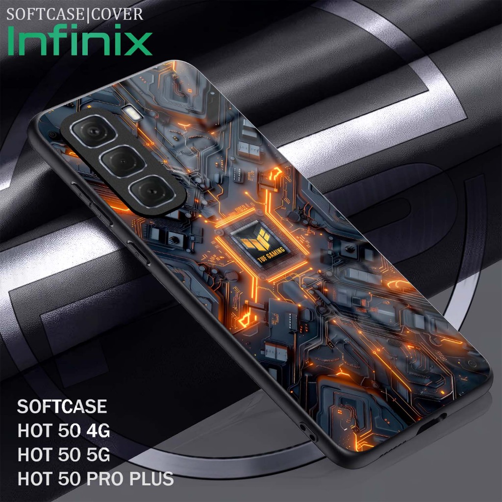 PS105 Softcase Kilau Infinix Hot 50 4G | Hot 50 5G | Hot 50 Pro |  HOT 50 Pro Plus | Kesing Case Cas
